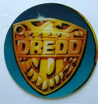 Judge Dredd Pinball Game Plastic Coaster Original Promo Shield 1993 - £11.45 GBP