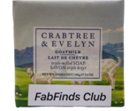Crabtree &amp; Evelyn Goat Milk Bar Soap Triple Milled 3.5oz /100g Sealed - $9.78