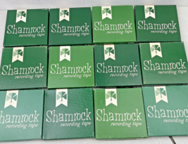 SHAMROCK Analog Reel to Reel Magnetic Recording Tape Lot x12 Tensilized 5&quot; Boxes - £15.26 GBP