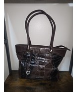 Brighton Black &amp; Brown Leather Shoulder Bag - $65.00