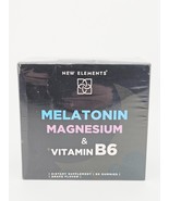New Elements Magnesium Glycinate Gummies 500Mg with Vitamin B6 100Mg bb6/26 - $18.95