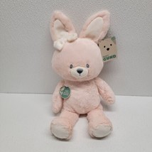 Baby GUND Roise the Bunny Plush Pink White Bow Stuffed Animal 6066016 - ... - $34.55