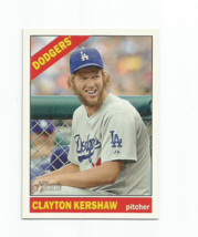 Clayton Kershaw (Los Angeles Dodgers) 2015 Topps Heritage Card #100 - £3.94 GBP