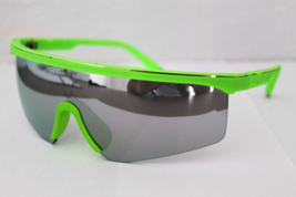 POLICE Lewis Hamilton F1 Sunglasses Green Frame/ Silver Mirror Lens - £55.38 GBP