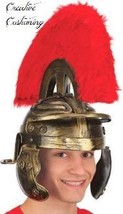 Roman Legionary Helmet with Red Trim - £23.17 GBP