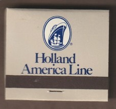 Vintage Holland America Line Matchbook Full Unstruck Book NOS - £3.83 GBP