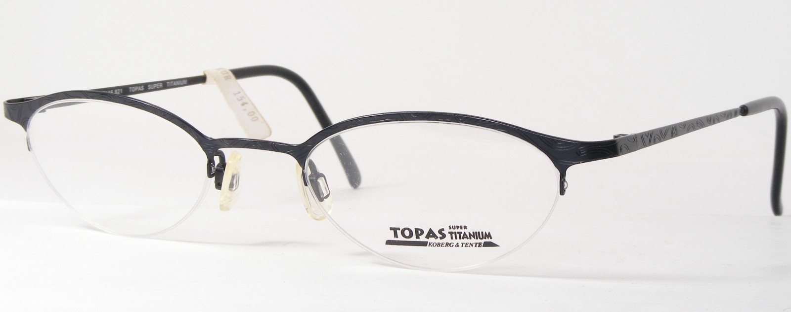 Gafas Únicas TOPAS SUPER TITANIUM Koberg &amp; Tente KT116.821 Negras 48-21-130 - $96.03