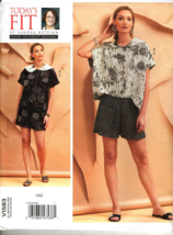 Vogue V1583 Designer Sandra Betzina Top and Shorts XS to XXL Uncut Pattern - £18.15 GBP