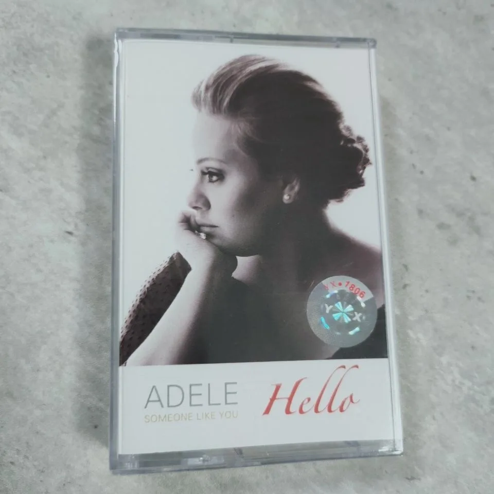 Classic Adele Adkins Music Tape Hello Album Someone Like You Cassettes Cosplay - £11.71 GBP