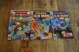 Marvel Premiere #35-37 Marvel Comics 3D Man Cold Warrior Lot of 3 7.0-8.0 - $24.18