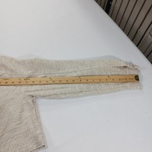 WD.NY RN#111745 Women's Tan/Beige Button Cropped Jacket Pockets Size Large image 8