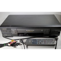 Toshiba w-602 Stereo Pro Drum VHS VCR with Remote Cables &amp; Hdmi Adapter - £130.99 GBP