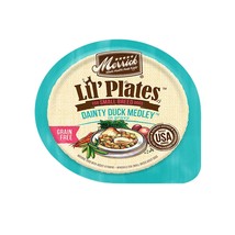 Merrick Lil Plates Grain Free Dainty Duck Medley Dog Food 3.5oz. (Case o... - $50.44