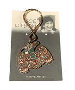 NIB Native Indian Joe Wilson Keychain  Raven Single Enamel Native Indian - $73.85 CAD