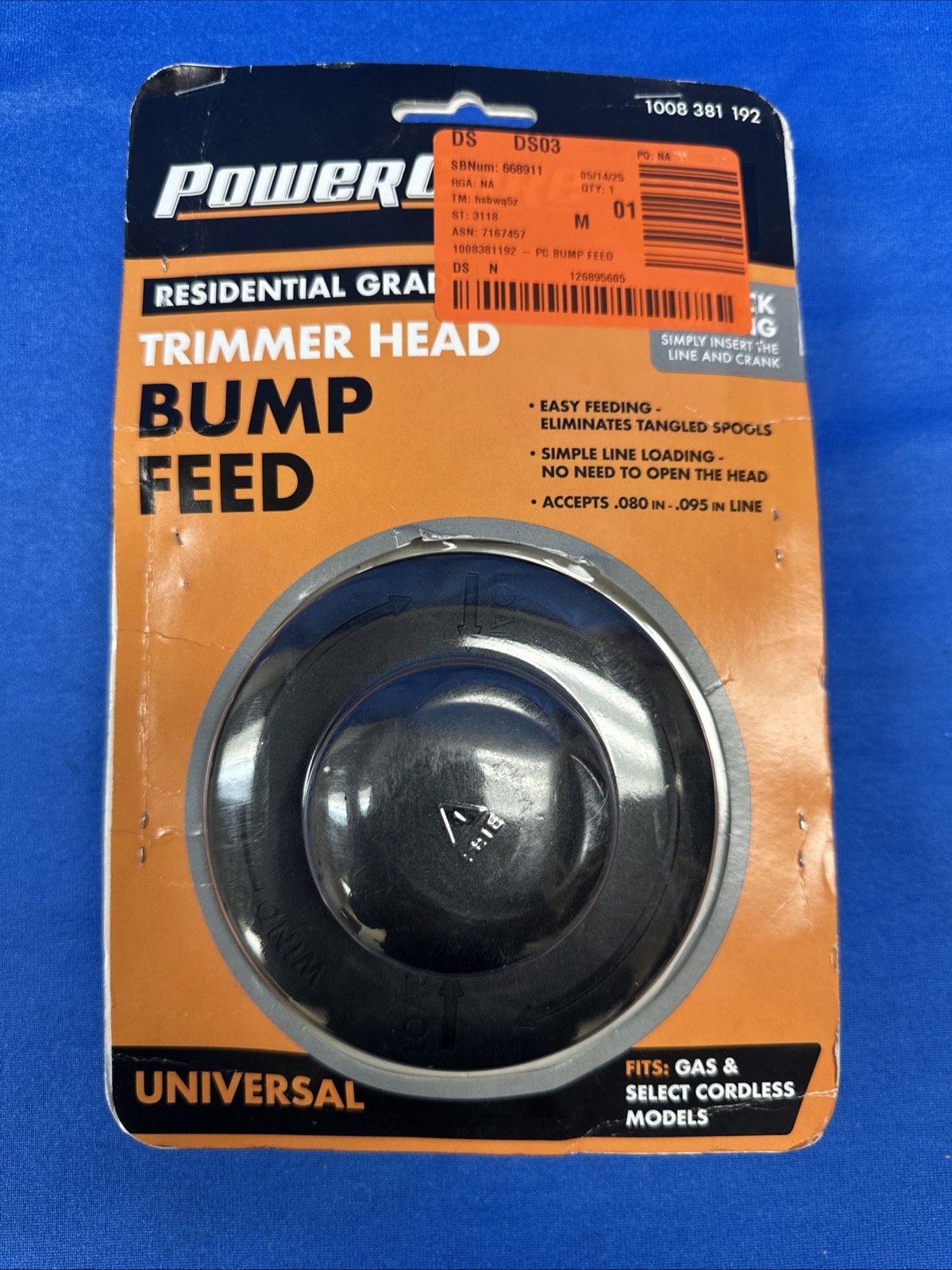 PowerCareUniversal Fit Replacement Bump Feed Head for Gas and Select Cor... - $8.90