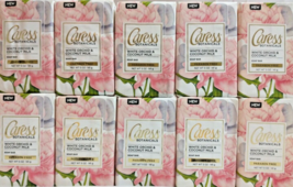 10 Caress Botanicals White Orchid &amp; Coconut Milk  Bar Soap 5 oz Each - £39.87 GBP