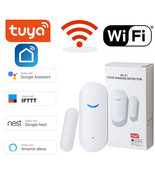 Wifi Wireless Smart Door Window Sensor Detector Safe Alarm For Alexa Goo... - £17.57 GBP