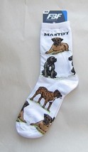 Adult Medium MASTIFF Dog Breed Poses Footwear Dog Socks 6-11 - £9.43 GBP
