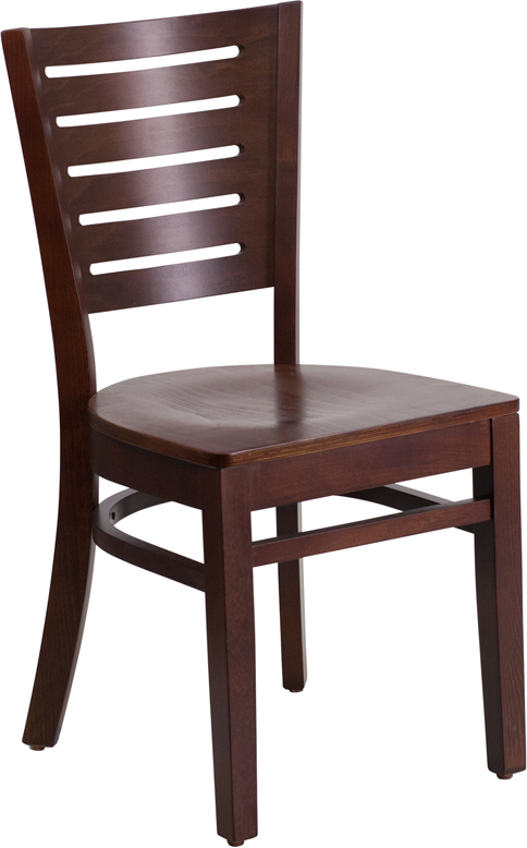 Walnut Wood Dining Chair XU-DG-W0108-WAL-WAL-GG