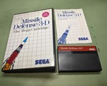 Missile Defense 3D Sega Master System Complete in Box - $9.95