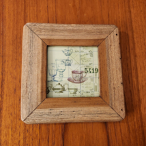 New! Be Home Reclaimed Wood Picture Frame Photo 3&quot; X 3&quot; Frame 6&quot; X 6&quot; - £12.01 GBP