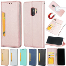 Removable Wallet Magnetic Flip Phone Case For Samsung S9/S9 Plus S8 S8Plus Note8 - £52.87 GBP