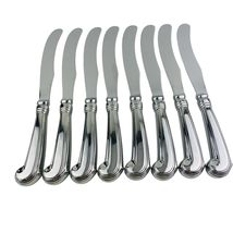 Lenox Williamsburg Royal Scroll French Hollow Pistol Knife Lot of 8 Stai... - $74.15