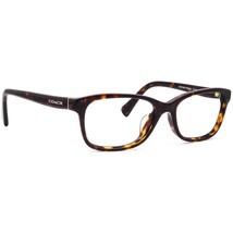 Coach Women&#39;s Eyeglasses HC 6089F 5120 Dark Tortoise Square Frame 51[]16... - $1,313.78 MXN