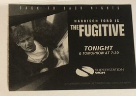 The Fugitive TV Guide Print Ad Harrison Ford Tommy Lee Jones TPA7 - £4.66 GBP
