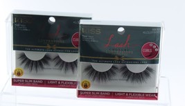 KISS Products False Eyelashes Couture - LuXt 01 2 pk - £8.50 GBP