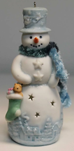 Hallmark Keepsake STANLEY T. STARR Snowman Ornament Club Ornament 2008 - £13.89 GBP