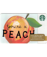 Starbucks 2014 You&#39;re a PEACH Collectible Gift Card New No Value - £2.38 GBP