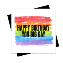 Filthy Sentiments Big Gay Card - £25.37 GBP