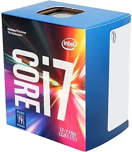 Intel Core i7-7700 Desktop Processor 4 Cores up to 4.2 GHz LGA 1151 100/... - £242.12 GBP