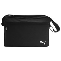 Puma TEAM Messenger Bag Unisex Sports Travel Casual Bag Black NWT 090452-01 - £51.07 GBP