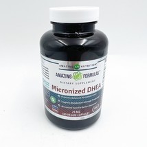 Micronized DHEA, 25 mg, 180 Capsules - Amazing Formulas New Exp 7/25 - £15.97 GBP