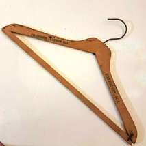 Wooden Clothes Hanger VTG Wood from Chalfonte Haddon Hall Atlantic City - £6.96 GBP