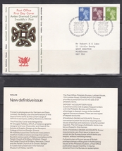 Great Britain - Wales: 1980 New Definitives Issue FDC. Ref: P0126 - £0.63 GBP