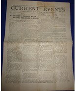 Vintage Current Events A Condensed Newspaper Weekly for use in Schools 1917 - $17.80 CAD
