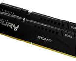 Kingston Fury Beast Black 64GB 5200MT/s DDR5 CL40 XMP 3.0 Ready Computer... - $281.33