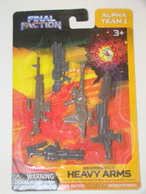 FINAL FACTION - ALPHA TEAM 1 - HEAVY ARMS PACK (New) - $8.00