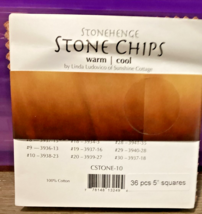NEW Stonehenge Chips Charm Pack 5 x 5 Cotton Squares 36 Pc Northcott Cstone-110 - £7.73 GBP