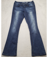 Seven7 Bootcut Jeans Women Size 4 Navy Denim Slim Fit 5 Pockets Design L... - $33.25 CAD