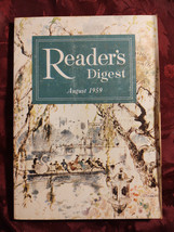 Readers Digest August 1959 Donald Campbell Pearl Buck Bruce Bliven Eugene Lyons - £6.32 GBP
