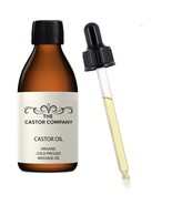 Organic Castor Oil Cold Pressed Organic - Solvent Free Premium Quality G... - $41.04 CAD