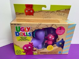 Ugly Dolls Squish &amp; Go Peggy Mobile NEW Pink Monster Squishies Hasbro - £9.08 GBP