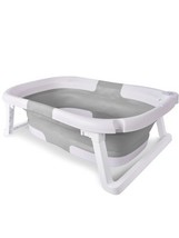 Hopscotch Lane Deluxe Soft Bath - Foldable Infant Bath, Grey, - €19,93 EUR