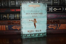 NEW Adventures of Huckleberry Finn Mark Twain Hardcover Collectible Gift  - £15.35 GBP