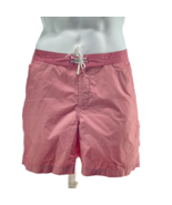 Celio Swim Shorts Pink Striped Medium Length Board-shorts/ Trunks Men&#39;s ... - £10.76 GBP