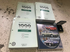 1999 Chevy Camaro Pontiac Firebird Service Repair Manual Set Oem Factory Water - £95.66 GBP